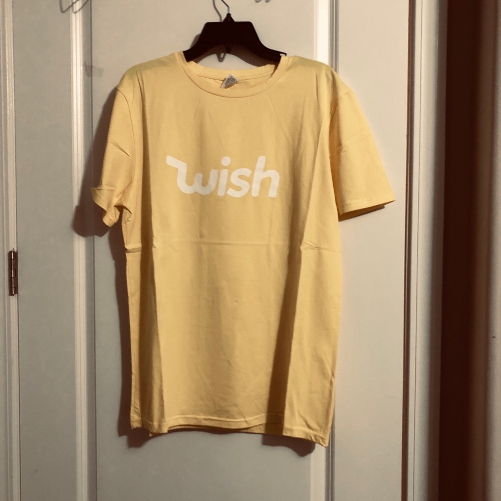 Wish Men's Sunny Yellow Tee